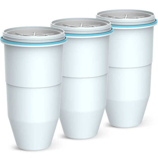 Pureline Replacement for ZeroWater Pitcher and Dispenser Filters Model ZR-017