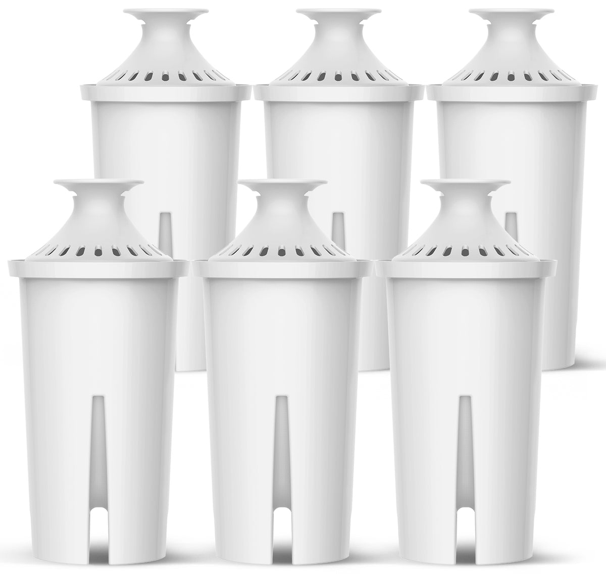 Philips Watervervangende filterpatronen, 3-pack, Brita-compatibel, vermindert microplastic, chloor, kalkaanslag, zware metalen