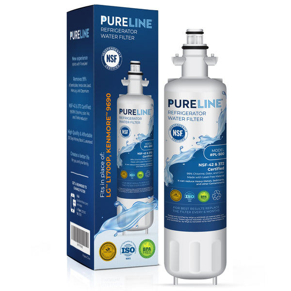 Pureline Replacement for LG LT700P & Kenmore 9690 Water Filter.