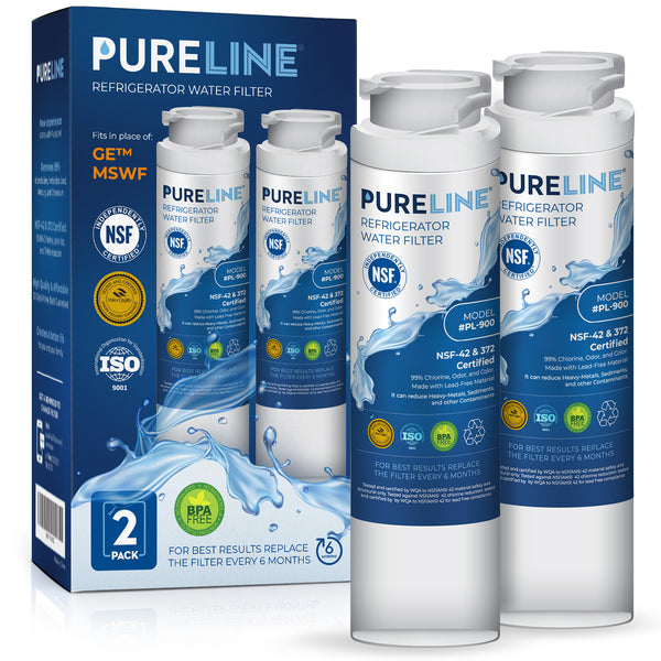 Pureline Replacement for GE MSWF and Kenmore 9914, 46-9914 Refrigerator Water Filter.