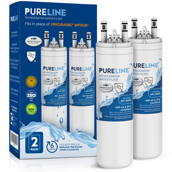 Replacement for Frigidaire® WF3CB Refrigerator Water Filter, Pure Source 3.