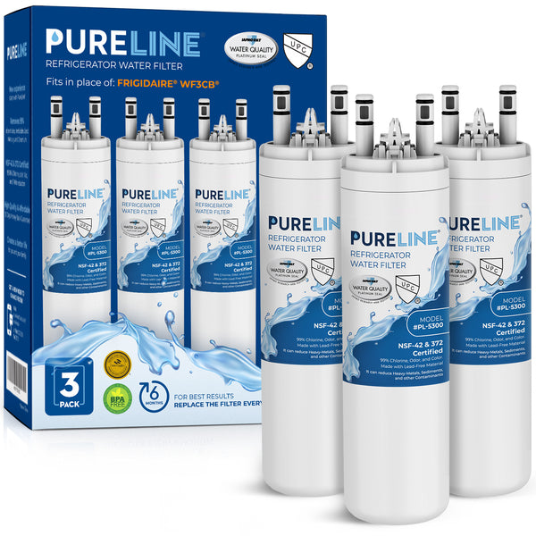 Replacement for Frigidaire® WF3CB Refrigerator Water Filter, Pure Source 3.