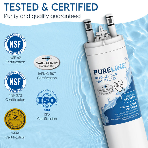 Replacement for Frigidaire® WF3CB Refrigerator Water Filter, Pure Source 3.