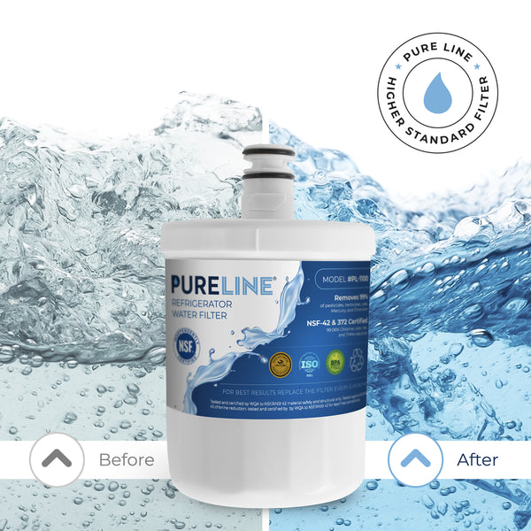 Pureline Replacement for Kenmore 9890 and LG LT500P Water Filter.