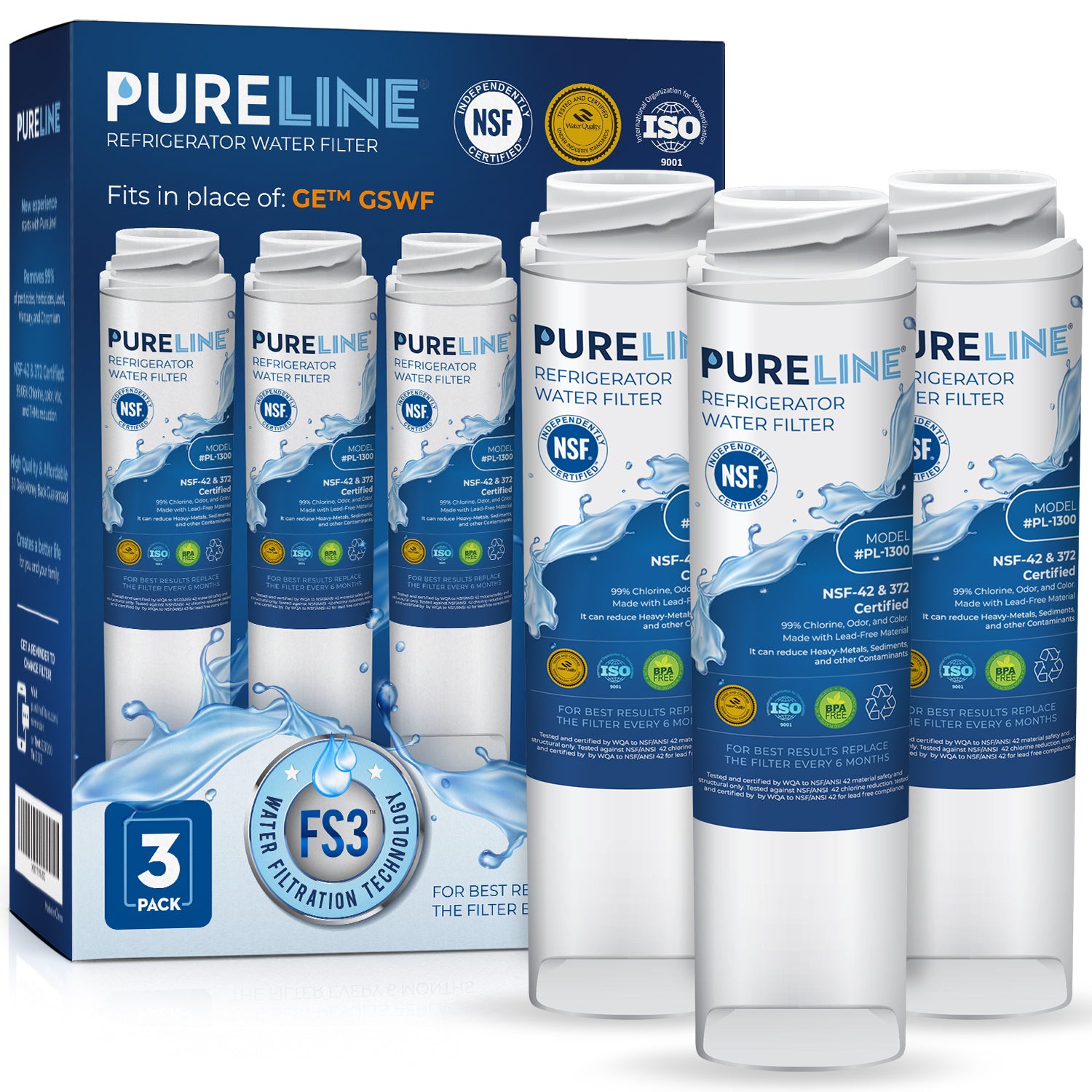 GE & Kenmore Refrigerator Water Filter